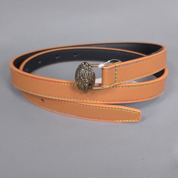 KURT GEIGER Women’s New Belt Leather Eagle Head L/XL Camel Rainbow KG100272C-230 main image 9